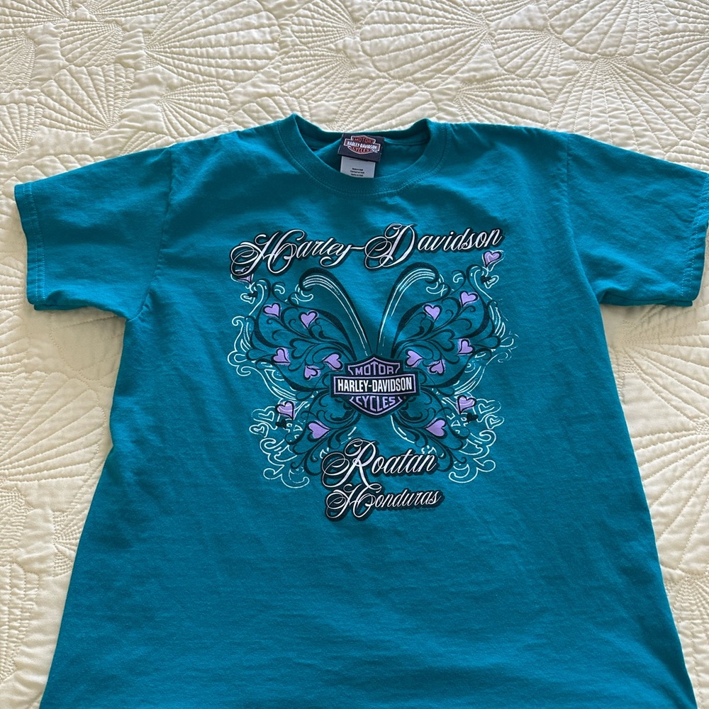 Harley-Davidson Kids Teal T-Shirt